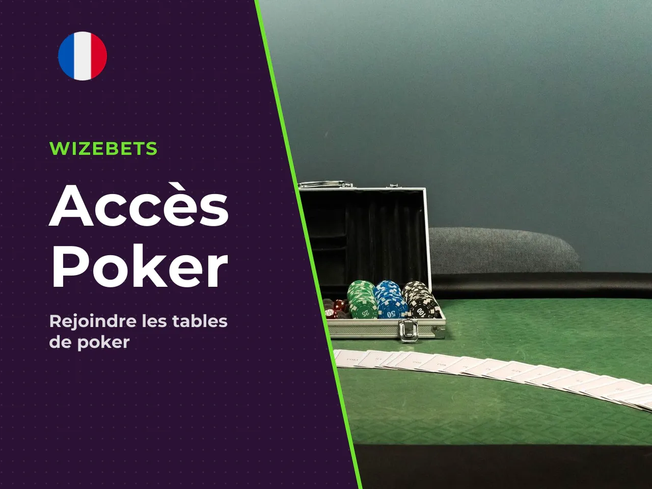 Comment accéder à Wizebets online poker