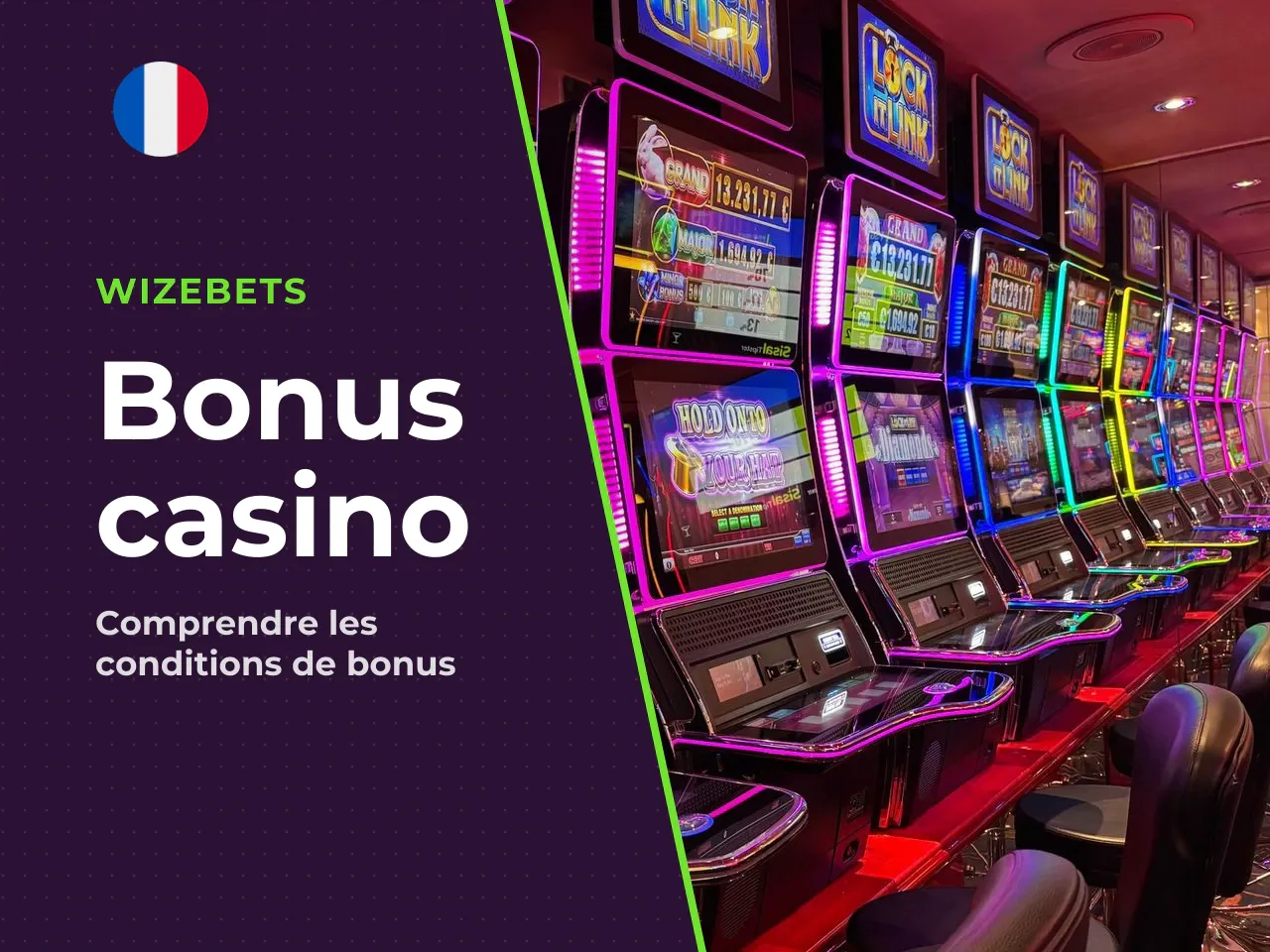 Bonus de casino et conditions avant