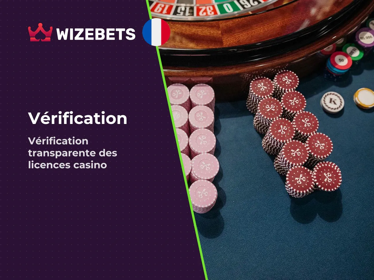 Licence et vérification du casino Wizebets
