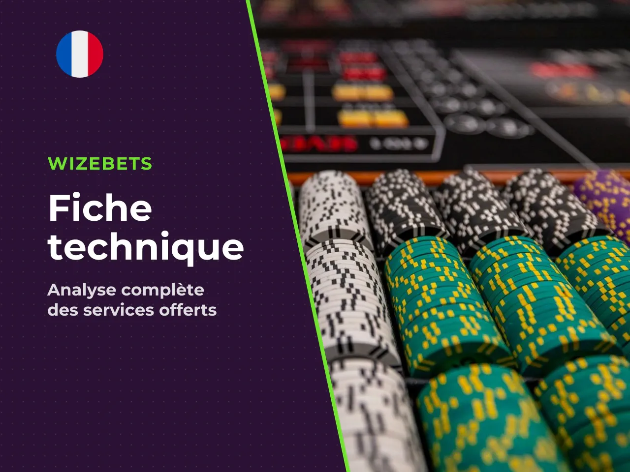 1. Wizebets Casino en bref fiche
