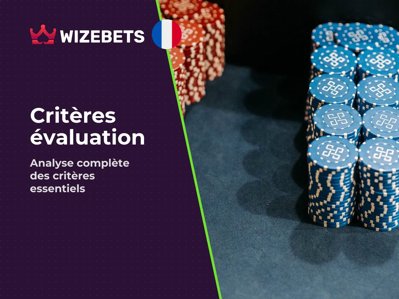 Wizebets review critères d'évaluation du casino